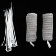 thumbnail image 3 of Stainless Steel Lint Traps, Washer Hose Filter, Durable With 24Pcs Cable Ties For Washing Machine Hotel, 3 of 8