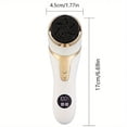 thumbnail image 4 of HAOAN 1pc Professional Rechargeable Electric Callus Remover  Portable Foot File Pedicure Tool Kit  USB Charging  Plastic  Odorless  with 1500mAh Lithium Battery  for Dead Skin & Hard Crac, 4 of 7