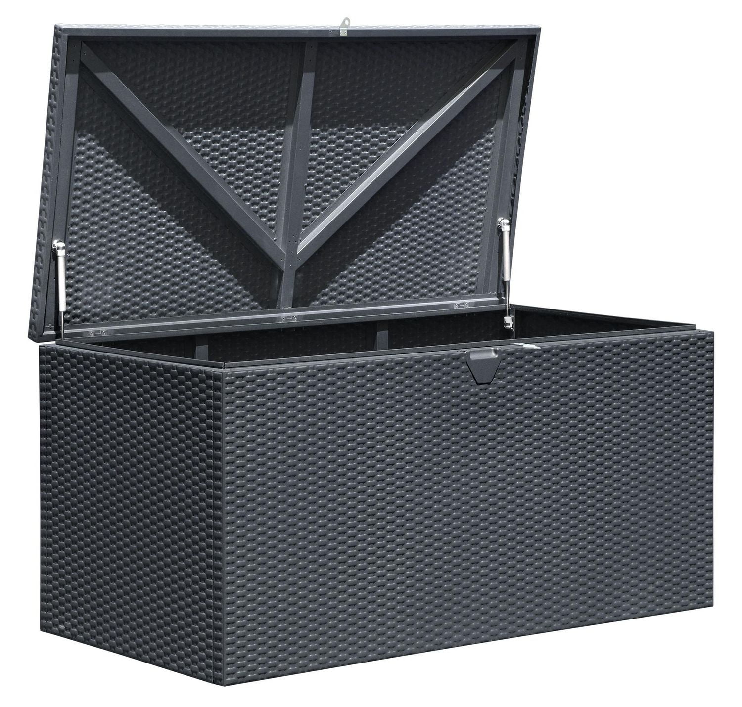 Contenant rangement Spacemaker®, Natté, Anthracite