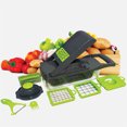 thumbnail image 1 of JS Gourmet - 16 in 1 Multifunction Manual Chopper, Green, 1 of 2