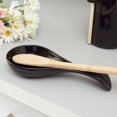 thumbnail image 1 of Ceramic Spoon Rest, Black, 1 of 5