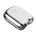 thumbnail image 2 of EGNMCR Rasoir Électrique pour Hommes, Mini-Rasoir Électrique Portable Format de Poche Rasoir Portable Humide et Sec Rasoir USB Rechargeable pour Hommes Chargement Bouton Facile Pocket Shave, 2 of 5