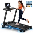 thumbnail image 1 of MERACH Folding Treadmill with 15% Auto Incline, Fitness Treadmill for Home with APP, 300 lbs Capacity, 1 of 8