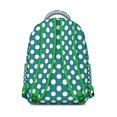 thumbnail image 3 of Colorful Polka Dots School Backpack Minimalist Dots and Geometric Pattern Design Fashion Travel Bag for Students, 3 of 6