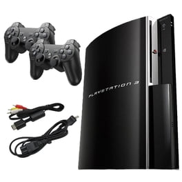 Restored Sony Playstation 3 PS3 Console Super Slim 250GB Black