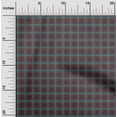 thumbnail image 1 of oneOone Cotton Cambric Fabric Tartan Check Print Fabric By Yard 56 Inch Wide, 1 of 1