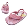 thumbnail image 4 of Girls Sandals Toddler Eva Beach Shoes Adjustable Strap Flops Summer Elastic Flip For Kids Lightweight Comfortable On, 4 of 5