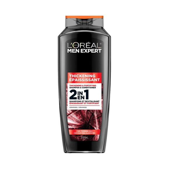 L'Oréal Paris Men Expert Epaississant 2-en-1 Shampoing, 375ml