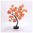 thumbnail image 1 of EGNMCR Desk Lamps Rose Flower Table Tree Light 24 LEDs Desk Top Bonsai Lighted Tree Battery Operated USB Plug Powered Tree Table Lamp Rose Flower Desk Tree Lamp For Home Party We a lamp, 1 of 1