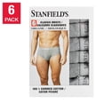 thumbnail image 1 of Stanfield’s Men’s Briefs, 6-pack (Grey, Large), 1 of 4