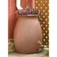 thumbnail image 4 of Algreen Castilla 50 Gallon Plastic Rain Water Collection Barrel, Terra Cotta, 4 of 4