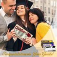thumbnail image 3 of Thinsony Graduation Gift Cash Holder Wooden Envelope Wallet Safe 2024 Graduation Money yellow, 3 of 6
