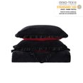 thumbnail image 2 of JML Velvet Quilt Set Twin Size 2 Pieces, Soft Velvet Diamond Pattern Bedspread Coverlet Quilted Bedding Set, with 1 Pillow Sham,Black, 2 of 7