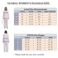 thumbnail image 2 of GLOBAL Womens 100% Cotton Pajamas Set Womens PJs Drawstring Sleepwear for Women,S-XXL, 2 of 2
