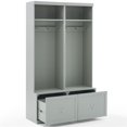 thumbnail image 4 of Crosley KF31007GY Ensemble d'Entrée Harper avec 2 Arbres de Hall, Gris - 2 Pcs, 4 of 14