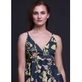 thumbnail image 4 of Bimba Robe Longue d'Été Sans Manches à Imprimé Teinture sur Nœuds Florale pour Femme, Décontractée, Maxi, de Plage - XX-Grand, 4 of 5