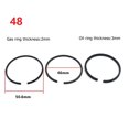 thumbnail image 1 of 3 Pcs Air Compressor Piston Ring Pneumatic parts for 48mm Cylinder, 1 of 7