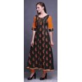 thumbnail image 3 of Bimba Anarkali Kurta Imprimée Longue Robe Maxi IndianKurtisFor Femmes Tenue de Fête, 3 of 6