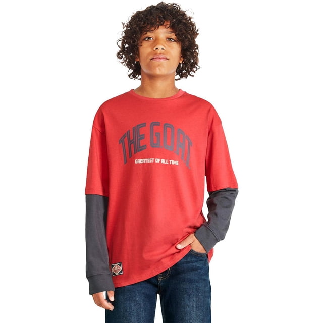 George Boys' Long-Sleeve Fooler T-Shirt