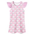 thumbnail image 1 of MIASHUI Robe de Princesse pour Tout-Petites Filles, Chemises de Nuit à Manches à Volants pour Filles, Pyjamas, Rose Pâle, 6-7 Ans, 1 of 2
