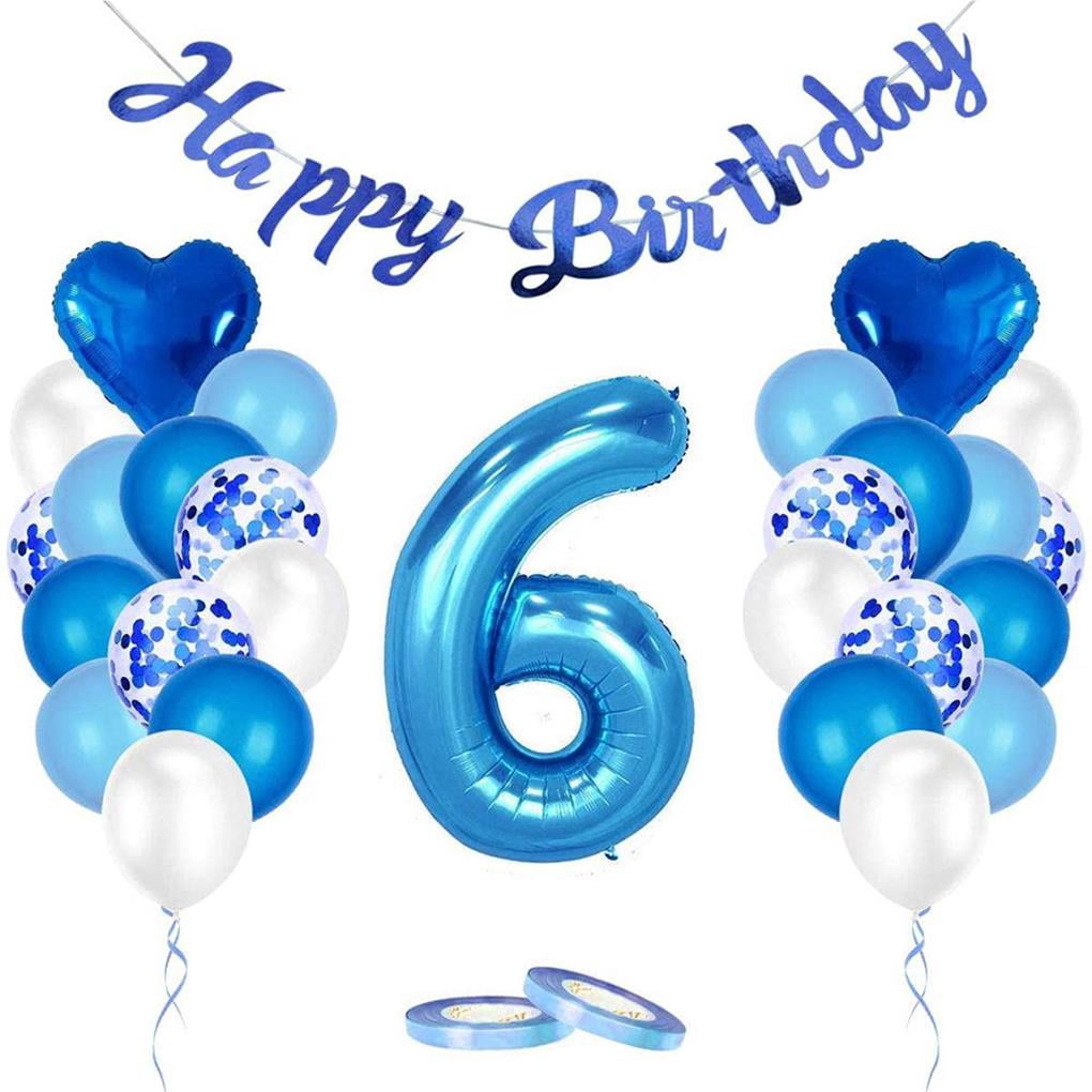bedienty Birthday Balloons Set Accessories Household Landscaping Props Indoor Outdoor Party Number Balloon Scene Layout Accessory 6