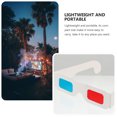 thumbnail image 2 of 100Pcs 3D Cardboard Glasses Universal Anaglyph Glasses Eyewear Video, 2 of 8