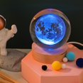 thumbnail image 3 of MesaSe 3d Glowing Crystal Ball Night Light Ornament Creative Coloful Night Scene Lamp With Base For Home Decor Gift, 3 of 9
