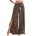 thumbnail image 1 of Women Pants Bell Bottoms Multi Colored Slim Trousers Ladies Work Leggings, 1 of 2