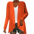 thumbnail image 2 of Chemises d'Automne pour Femmes Mode Cardigan Ample à Manches Longues Coloré Veste en Tricot Hauts Longs Cardigans pour Femmes en Liquidation, 2 of 6