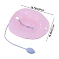 thumbnail image 3 of Boovnll Comfortable Sitting Bath Tub With High Temperature Resistance And Flatter Layer Ideal For Elderly And Disabled Avoid-Overflow Design Included, 3 of 6