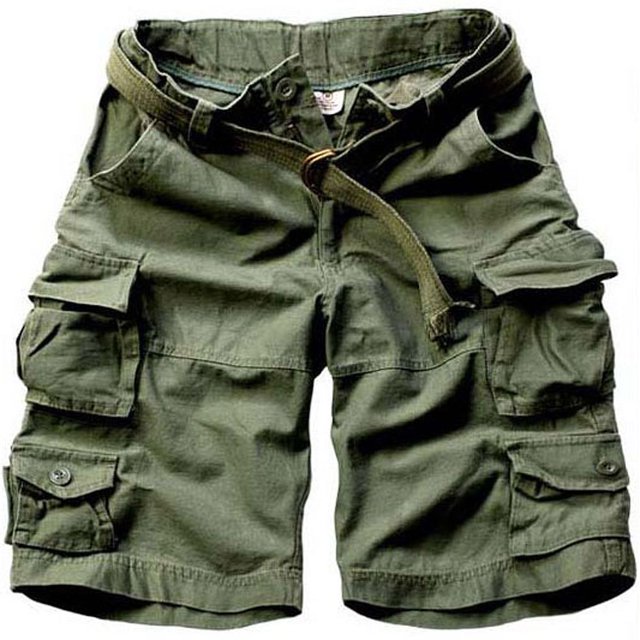 OmicGot SHORTS CARGO pour Hommes d'Été Chauds de Haute Qualité à Multiples Poches