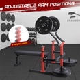 AKDSteel Chest Press Machine With Adjustable Flat Bench, Versatile ...