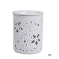 thumbnail image 3 of Ceramic Snowflake Aromatherapy Lamp Electric Aroma Lamp Wax Melter Essential Aroma Night Light, 3 of 8