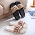 thumbnail image 3 of B91xZ Mens Slides Open Toe Shower Sandals,Khaki 12, 3 of 5