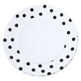 thumbnail image 2 of 1Pc Dotted Pattern Glass Plate Salad Plate Fruit Plate Food Serving Plate, 2 of 9