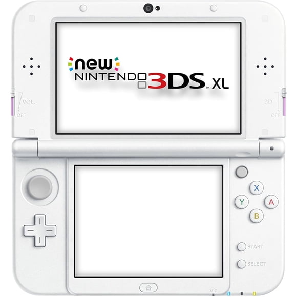 New Nintendo 3DS XL/LL Handheld Console – White (Refurbished)