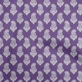 thumbnail image 1 of oneOone Georgette Viscose Medium Purple Fabric Block Sewing Material Print Fabric By The Yard 42 Inch Wide, 1 of 5