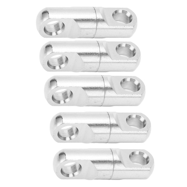 Émerillons de Pêche Crochet Émerillons de Pêche Connecteur d'Hameçon 5 Pcs/ensemble Acier Inoxydable Type Colonne Roulement à 360° Émerillons de Pêche Connecteur d'Hameçon