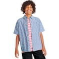 thumbnail image 1 of George Boys' Two Piece Woven Shirt Set, 1 of 6