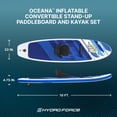 thumbnail image 2 of Bestway Hydro-Force Oceana Inflatable Stand-Up Paddle Board and Kayak Set, 2 of 12