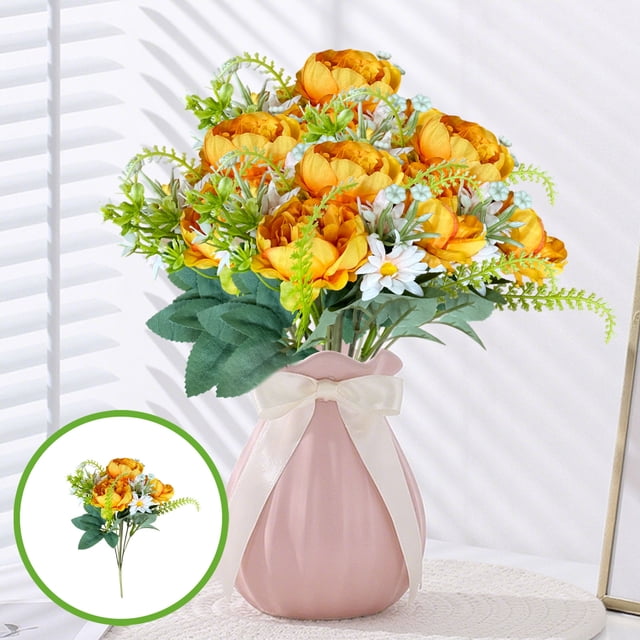 Fridja Clearance Artificial Simulation Bouquet Artificial Flowers Fake Flowers Decoration