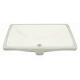thumbnail image 2 of American Imaginations 20.75-in. W Rectangle Bathroom Undermount Sink Set In Biscuit - Chrome Hardware - Overflow Drain Incl. AI-27022, 2 of 8