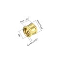 thumbnail image 2 of Wekity M5x5mm Female Thread Knurled Nuts, 200PCS Hx6mm OD Brass Threaded Insert Embedment Nuts Hydraulic Welded Joint Injection Molding Assortment Kit for 3D Printing Injection Molding-0621, 2 of 5