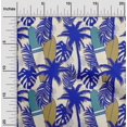 thumbnail image 2 of oneOone Velvet Blue Fabric Tropical Sewing Craft Projects Fabric Prints By Yard 58 Inch Wide, 2 of 4