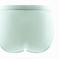 thumbnail image 4 of ylioge Mens Underwear Casual Solid Stretchy Mid Waisted Basic Breathable Briefs, 4 of 6