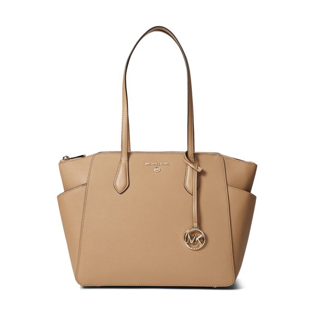 Michael Kors Marilyn Medium Top Zip Tote Camel One Size
