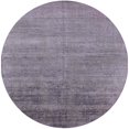 thumbnail image 1 of Ahgly Company Indoor Round Mid-Century Modern Purple Purple Oriental Area Rugs, 3' Round, 1 of 6