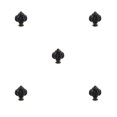 thumbnail image 2 of Baohd Bouton de Porte Armoire à Chaussures Tiroir de Garde-Robe Poignée de Tirage Chambre Salle de Bain Meubles Pièce de Rechange Fournitures de Décoration Type 1 5Ensemble, 2 of 6