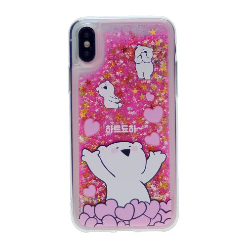 TopSave Goospery Série OverActIon Étui Rigide TPU Liquide Pailleté pour iPhone X(10),TP, 01