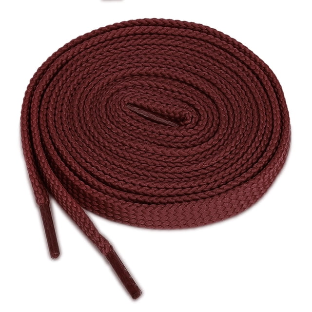 INSPIRE CHIC Unisex 2 Pairs Double Layers Hollow Shoestrings Elastic Flat Shoelaces